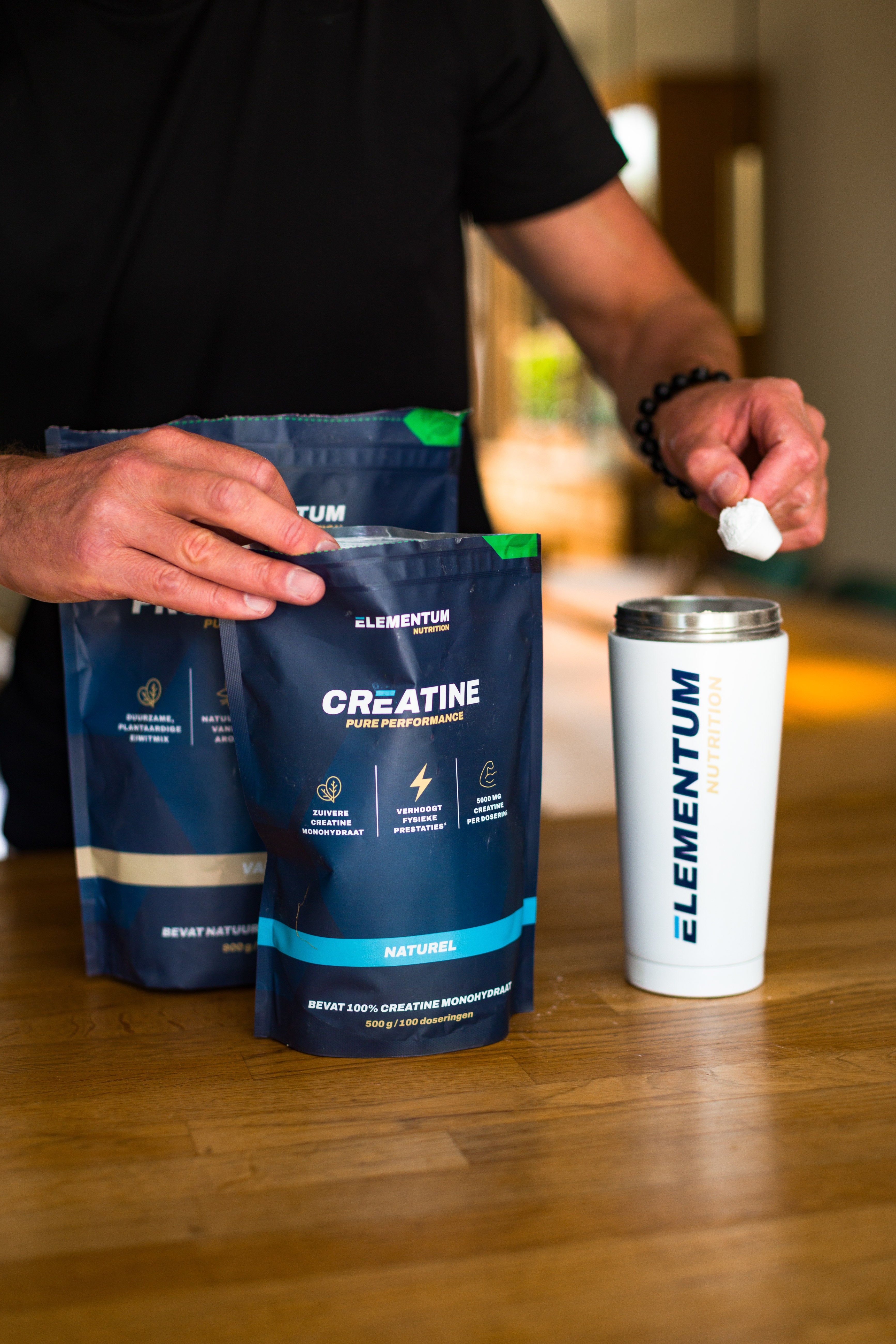 pure creatine monohydraat